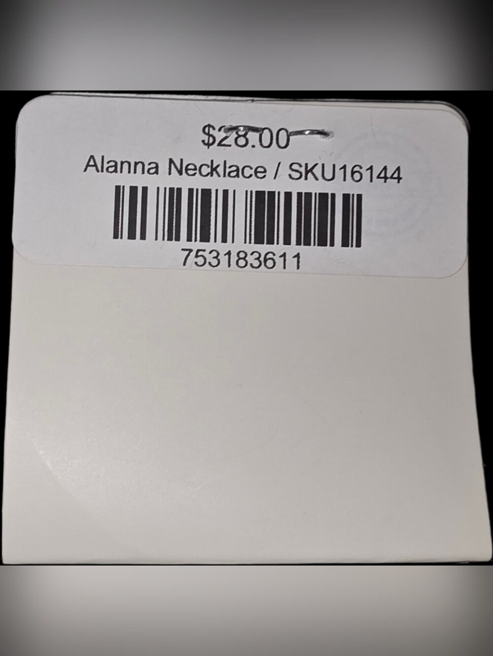 "Alanna Necklace" - Picture 4 of 4
